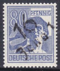 1948  Freimarke mit Bezirksstempel-Aufdruck - 180