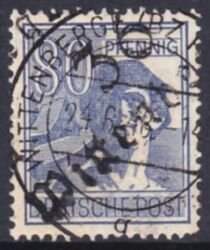 1948  Freimarke mit Bezirksstempel-Aufdruck - 180