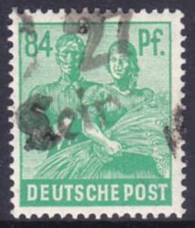 1948  Freimarke mit Bezirksstempel-Aufdruck - 181