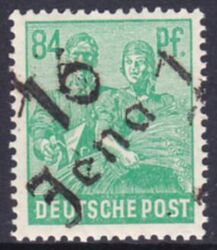 1948  Freimarke mit Bezirksstempel-Aufdruck - 181