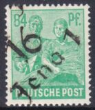 1948  Freimarke mit Bezirksstempel-Aufdruck - 181