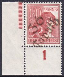 1948  Freimarke mit Bezirksstempel-Aufdruck - 179