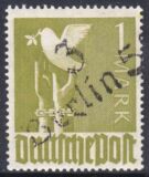 1948  Freimarke mit Bezirksstempel-Aufdruck - II