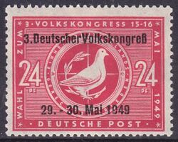 1949  Tagung des 3. Volkskongresses
