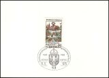 1975  Ministerkarte - Belagerung der Stadt Neuss