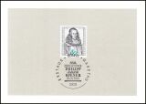 1985  Ministerkarte - Philipp Jakob Spener