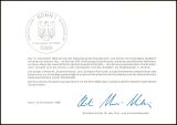 1985  Ministerkarte - Grundgedanken der Demokratie