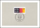 1985  Ministerkarte - Grundgedanken der Demokratie