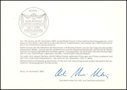 1990  Ministerkarte - Käthe Dorsch