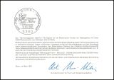 1991  Ministerkarte - Natur- und Umweltschutz