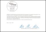 1991  Ministerkarte - Historische Luftpostbeförderung