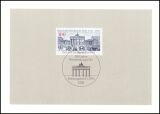1991  Ministerkarte - 200 Jahre Brandenburger Tor