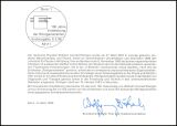1995  Ministerkarte - Wilhelm Conrad Röntgen