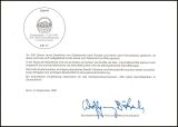 1997  Ministerkarte - 350 Jahre Kartoffelanbau