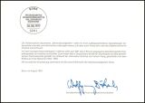 1997  Ministerkarte - Freimarke: Sehenswürdigkeiten