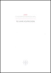 2000  Ministerkarte - 150 Jahre Kolpingwerk