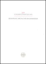 2001  Ministerkarte - Bewahrung kirchlicher Baudenkmäler