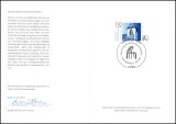 2001  Ministerkarte - Bewahrung kirchlicher Baudenkmäler