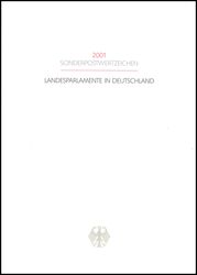 2001  Ministerkarte - Landesparlamente in Deutschland