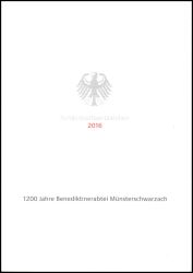 2016  Ministerkarte - Benediktinerabtei Münsterschwarzbach