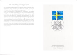 1993  Ministerkarte - 100. Geburtstag von Birger Forell