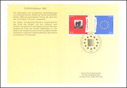 1995  Ministerkarte - Europa: Frieden und Freiheit