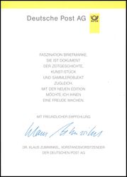 1995  Ministerkarte - Geburtstag des Groen Kurfrsten