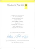 1995  Ministerkarte - Geburtstag des Großen...