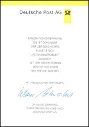 1995  Ministerkarte - Grundgedanken der Demokratie