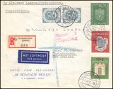 1953  Mischfrankatur auf R-Brief