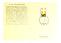 1998  Ministerkarte - Deutsche Katholikentage