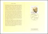 1998  Ministerkarte - Ernst Jünger