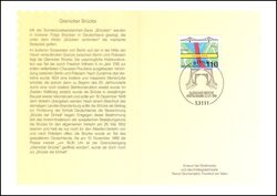1998  Ministerkarte - Brcken