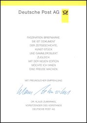 1998  Ministerkarte - Erklrung der Menschenrechte