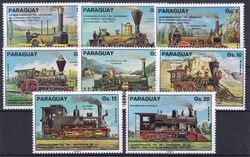 Paraguay 1976  Erffnung der Eisenbahnlinie Stockton-Darlington