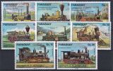 Paraguay 1976  Erffnung der Eisenbahnlinie...