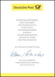 2004  Ministerkarte - 150 Jahre elektrische Glühlampe