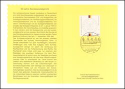 2004  Ministerkarte - 50 Jahre Bundessozialgericht