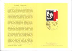 2005  Ministerkarte - Knstlergruppe Die Brcke