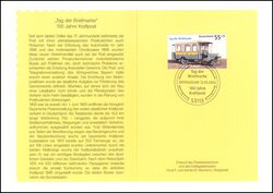 2005  Ministerkarte - Tag der Briefmarke