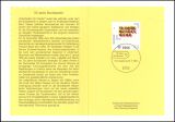 2005  Ministerkarte - 50 Jahre Bundeswehr