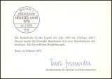 1975  Ministerkarte - Heiliges Jahr