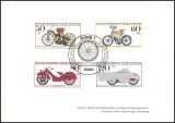1983  Ministerkarte - Jugend: Historische Motorräder