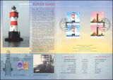 2004  Postamtliches Erinnerungsblatt - Leuchttürme