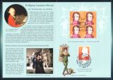 2006  Postamtliches Erinnerungsblatt - Wolfgang Amadeus...