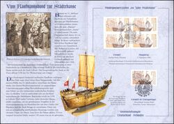 2006  Postamtliches Erinnerungsblatt - 650 Jahre Hanse