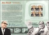 2009  Postamtliches Erinnerungsblatt - Heinz Erhardt