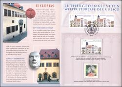 2009  Postamtliches Erinnerungsblatt - Luthergedenksttten