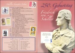 2009  Postamtliches Erinnerungsblatt - Friedrich von Schiller