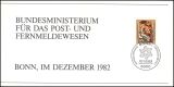 1982  Weihnachtskarte